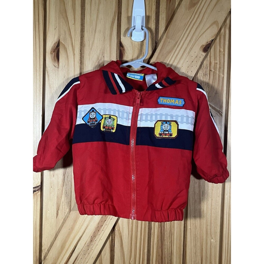 VTG Thomas The Tank Engine and Friends Hooded Jacket Infant Size 12M EUC 2006